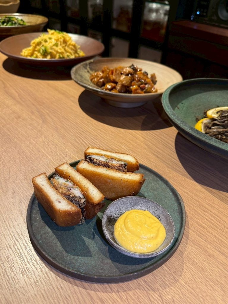 発酵創作料理 米粉のサンドイッチ
ランチ